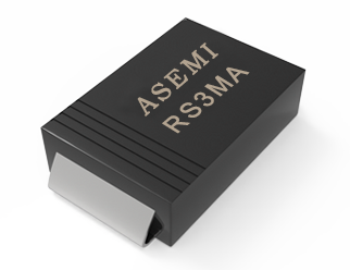 【RS3M-SMA】RS3MA/RS3DA/RS3GA/RS3JA/RS3KA  ,ASEMI快速恢复二极管